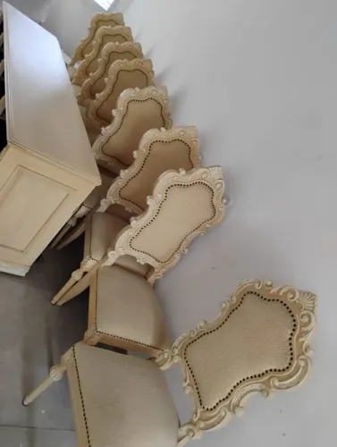 Móveis de madeira maciça sala 