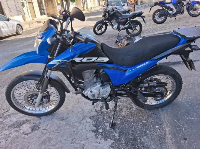Bros 160 Azul 2019 Toda em Dia