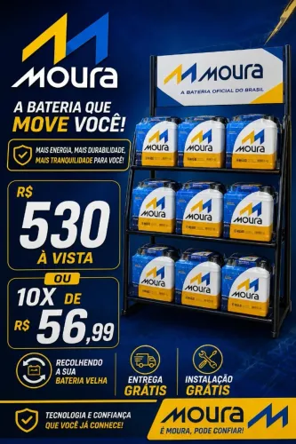 Bateria Moura 60 amperes