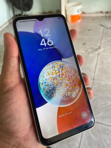 Celular Samsung A14 5G funcionando tudo perfeitamente sem nenhum defeito 
