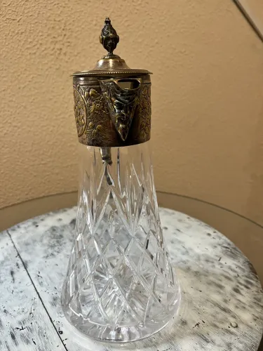 Garrafa antiga cristal