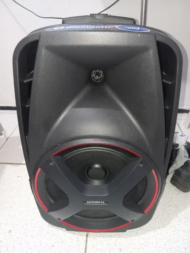 CAIXA DE SOM MONDIAL 550W - SEMI NOVA