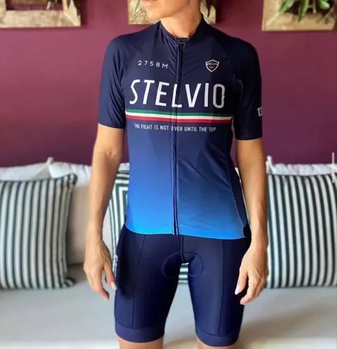 Conjunto Ciclismo Bretelle + Jersey Stelvio 
