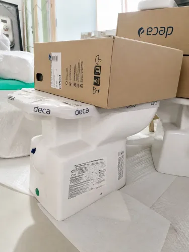 Kit Bacia e Caixa Acoplada Deca Vogue Plus Vaso sanitário Novo