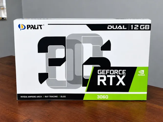 Placa de Video RTX 3060 Palit Dual 12GB