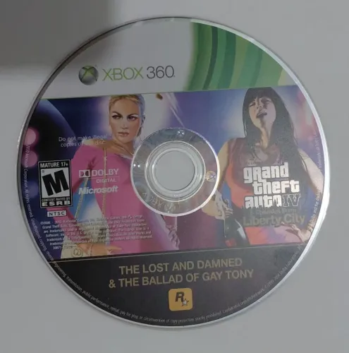 GTA IV Complete Edition Episodes From Liberty City - Xbox 360