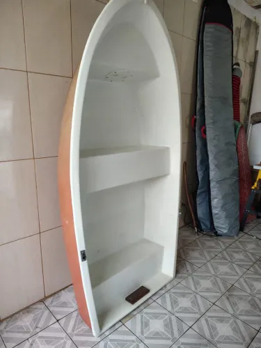 barco de fibra 2,25 metros novo