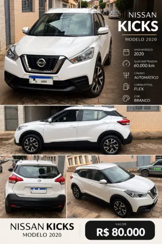 Nissan Kicks S 1.6 16V Flex 5P Aut. 2020
