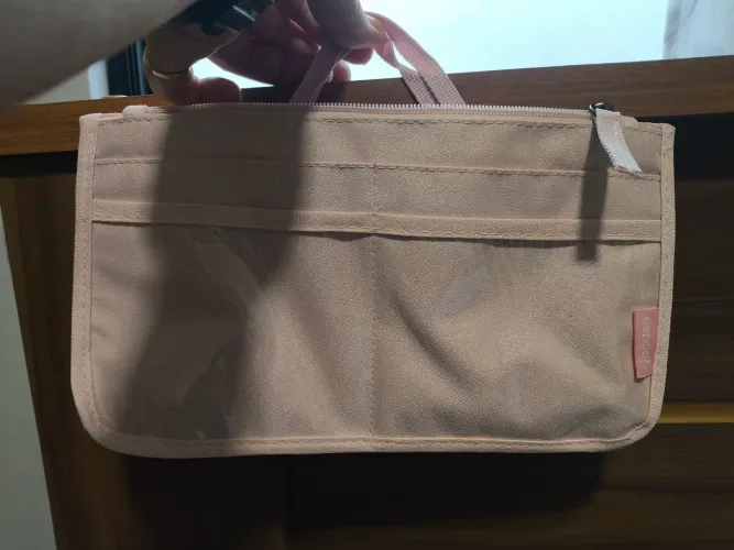 ORGANIZADOR DE BOLSA GOCASE COR ROSA BEBÊ