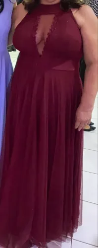 Vestido usado só uma vez
