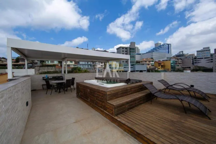 Cobertura para aluguel, 3 quartos, 1 suíte, 2 vagas, Santa Lúcia - Belo Horizonte/MG