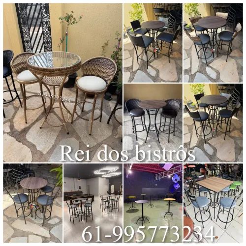 Mesa bistrô preço acessível direto da fábrica 