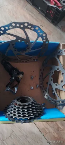 Vendo acessórios para bike 