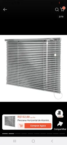 Persiana de aluminio 