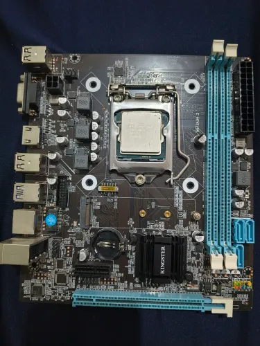 Placa Mãe h81 com CPU i3 de brinde
