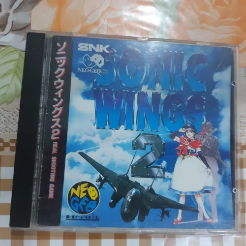 Cd neo geo sonic wings 2