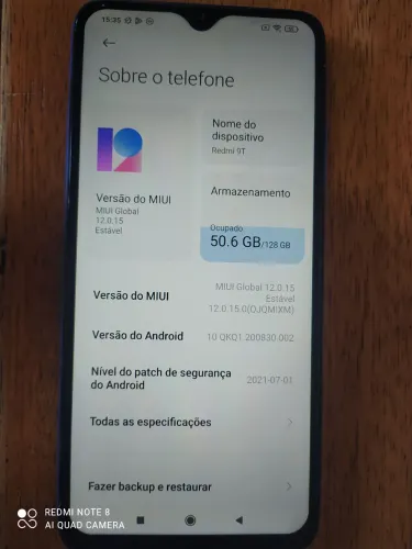 Redminote 9t 128gb