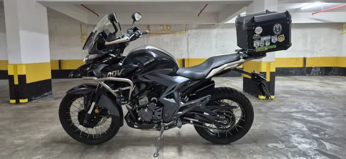 Moto pronta para rodar