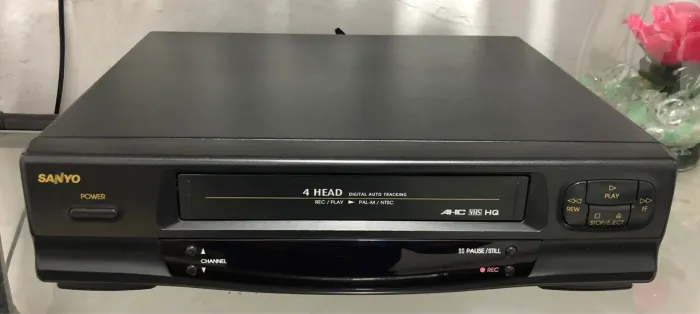 Vídeo cassete Sanyo relíquia , Leia descrição.