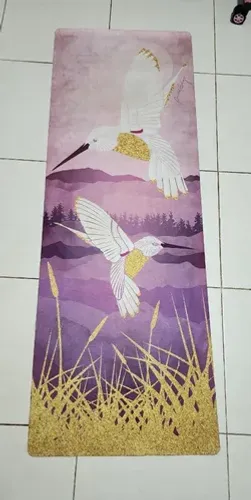 Tapete de Yoga com estampa