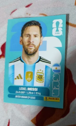 Figurinha algum 2026 Panini Messi