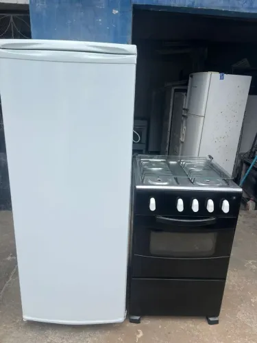 Fogao e geladeira