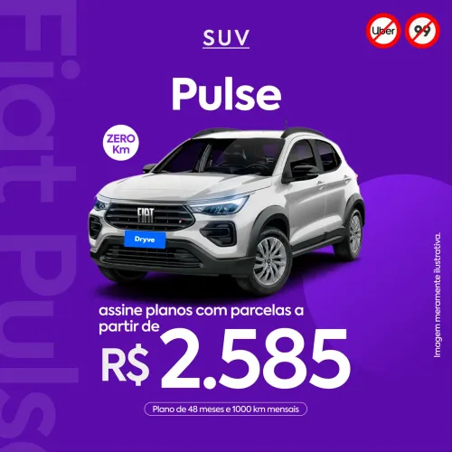 Assinatura de veículos ZERO 