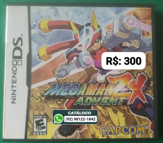 Megaman ZX Advent = R$: 300