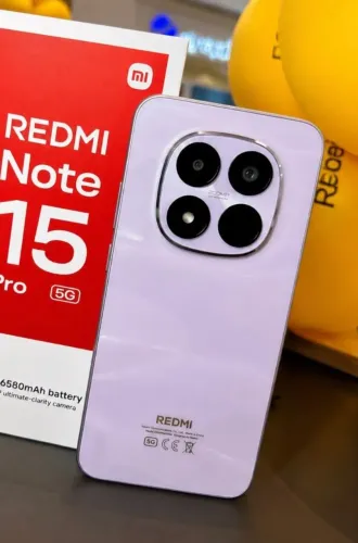 Celular Note 15 5g 256 Roxo gb/8 de Ram lacrado original com garantia