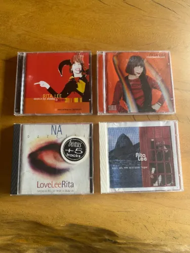 Rita Lee - Lote c/ 4 CDS