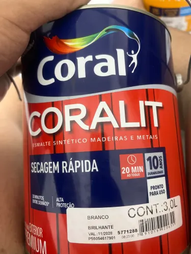 Tinta óleo branco