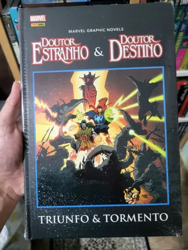 Doutor estranho e Doutor Destino - Triunfo e Tormento (LACRADO) 