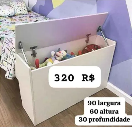   Organizador de Brinquedos 100% MDF