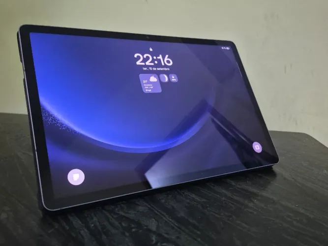 Samsung Galaxy Tab S9 FE+ (MUITO NOVO)<br>0