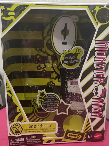caixa Monster High Venus Creep novo+ pente e diário original