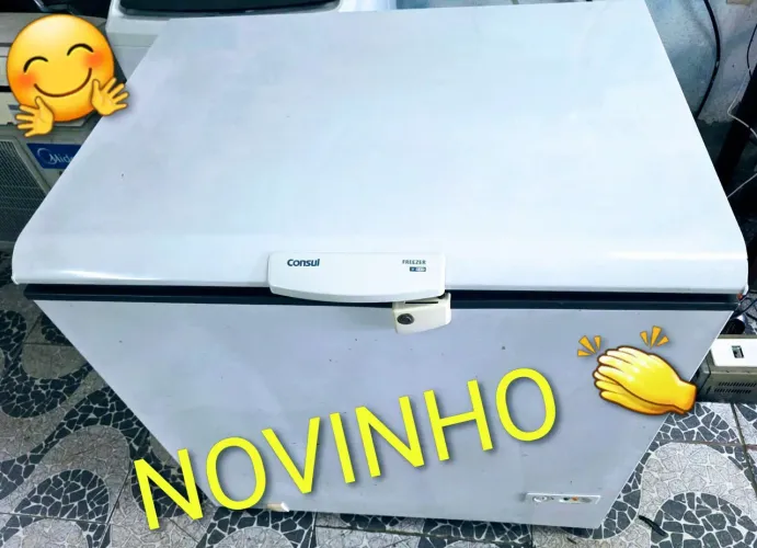 FREZZER TOP NOVÍSSIMO GELA MUITO BEM LER DESCRIÇÕES TODA 