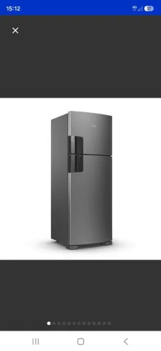 Geladeira deplex consul CRM53MK 455 litro frost free inox