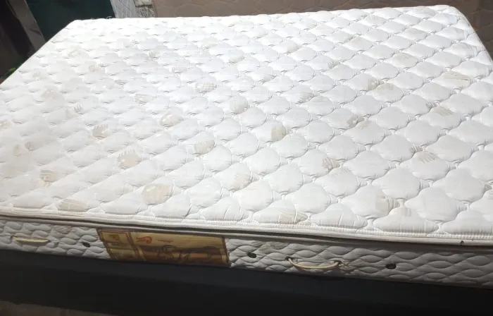 Cama Box c/ Colchão - Aceito Cartão