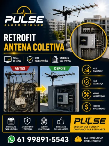 MODERNIZAÇÃO DO SISTEMA DE ANTENA COLETIVA