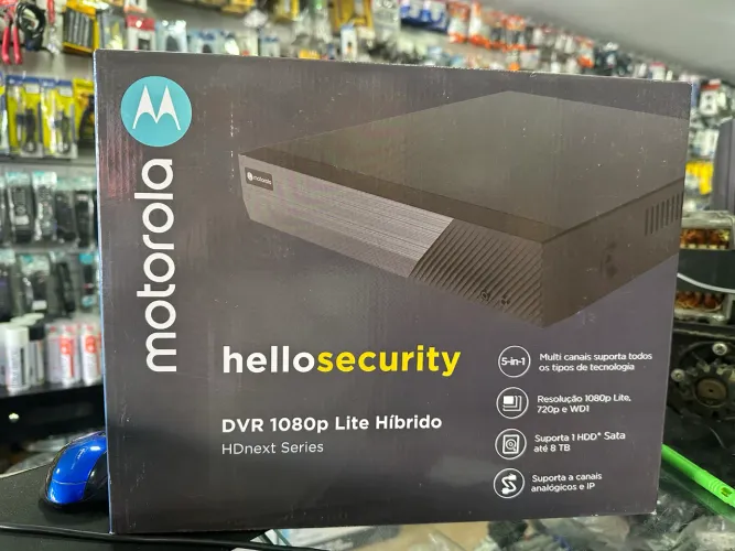 Dvr MOTOROLA 4 canais 1080N
