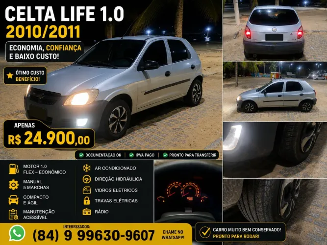 Chevrolet Celta Life/ LS 1.0 MPFI 8V Flexpower 5P 2010
