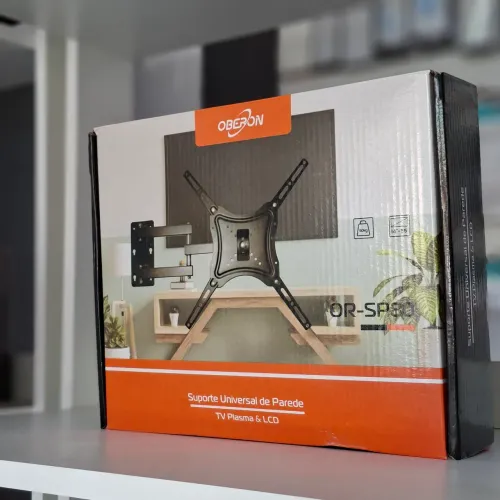 Suporte tv Universal articulado OBGON - Entrega em São Luís e região