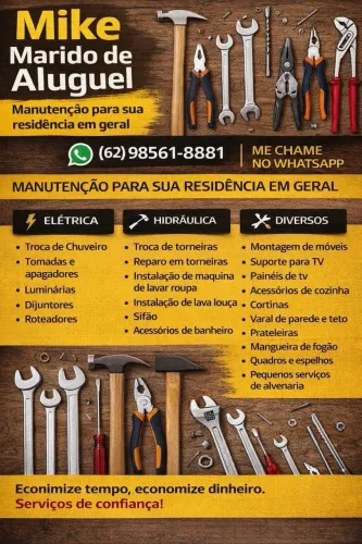 Marido de aluguel Reparos Instalação