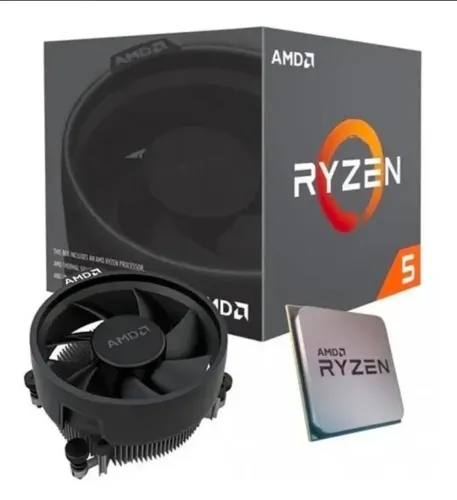 Processador AMD Ryzen 5 5600G com Vídeo integrado 6 Núcleos 12 threads 3.9GHz AM4 - usado