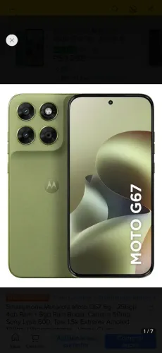 Moto g67 256