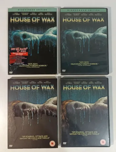 DVDs A Casa de Cera (Importados)