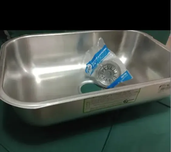 Cuba de inox para cozinha