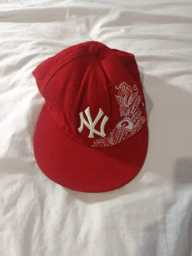 Boné New Era 59FIFTY NY Yankees Vermelho - Edição Especial Rara