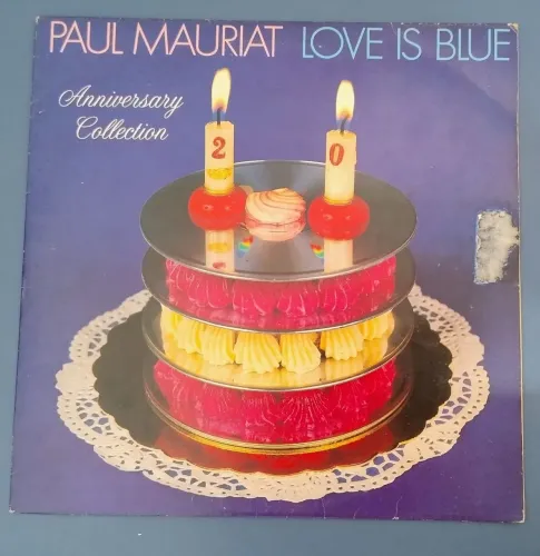 Disco Paul Mauriat - Love os Blue - Aniversary Collection