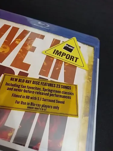 ?Blu-ray Bruce Springsteen - Live in Dublin (Importado - LACRADO)
